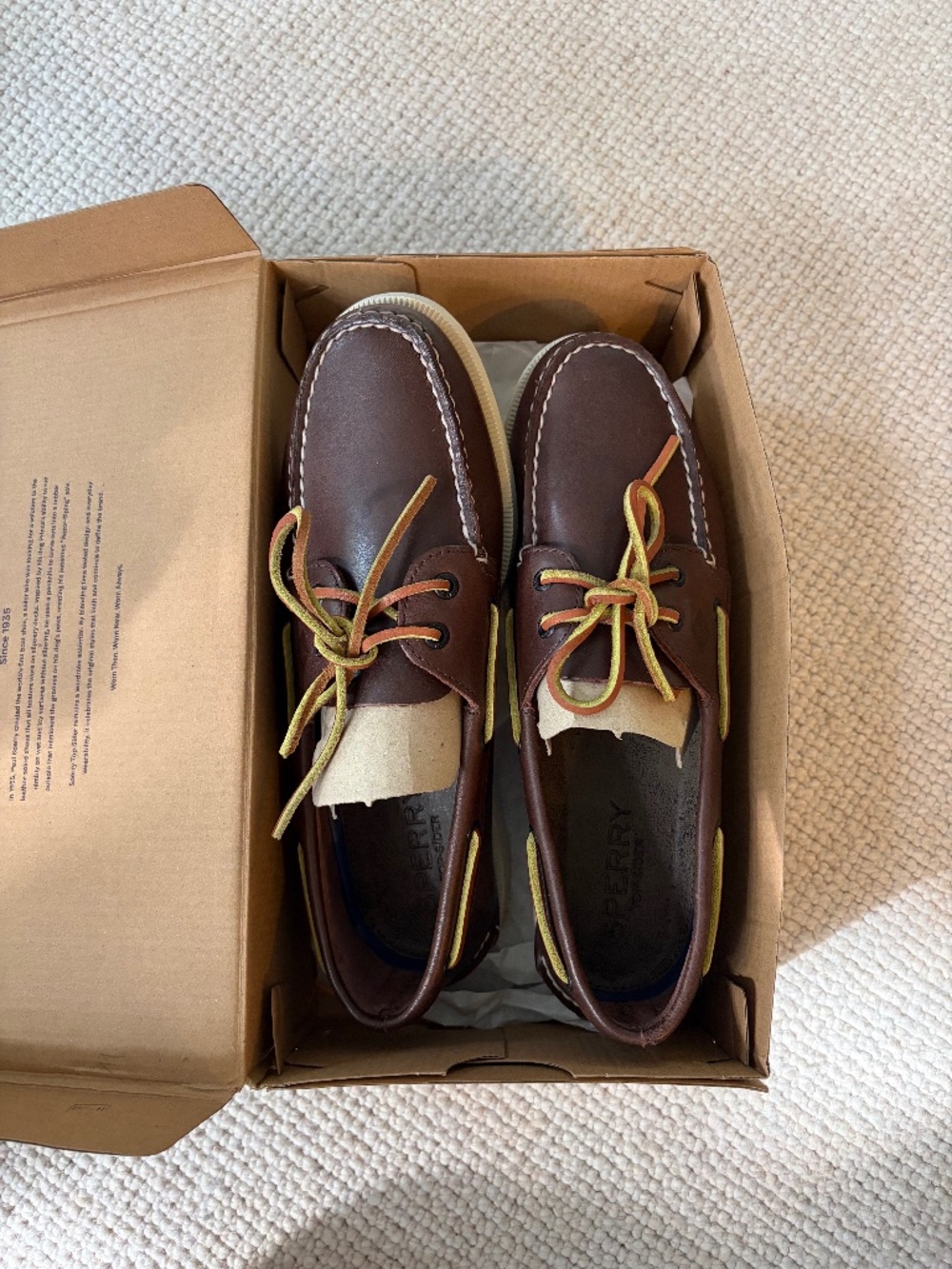 Sperry Men’s Top Sider NWT (9.5)